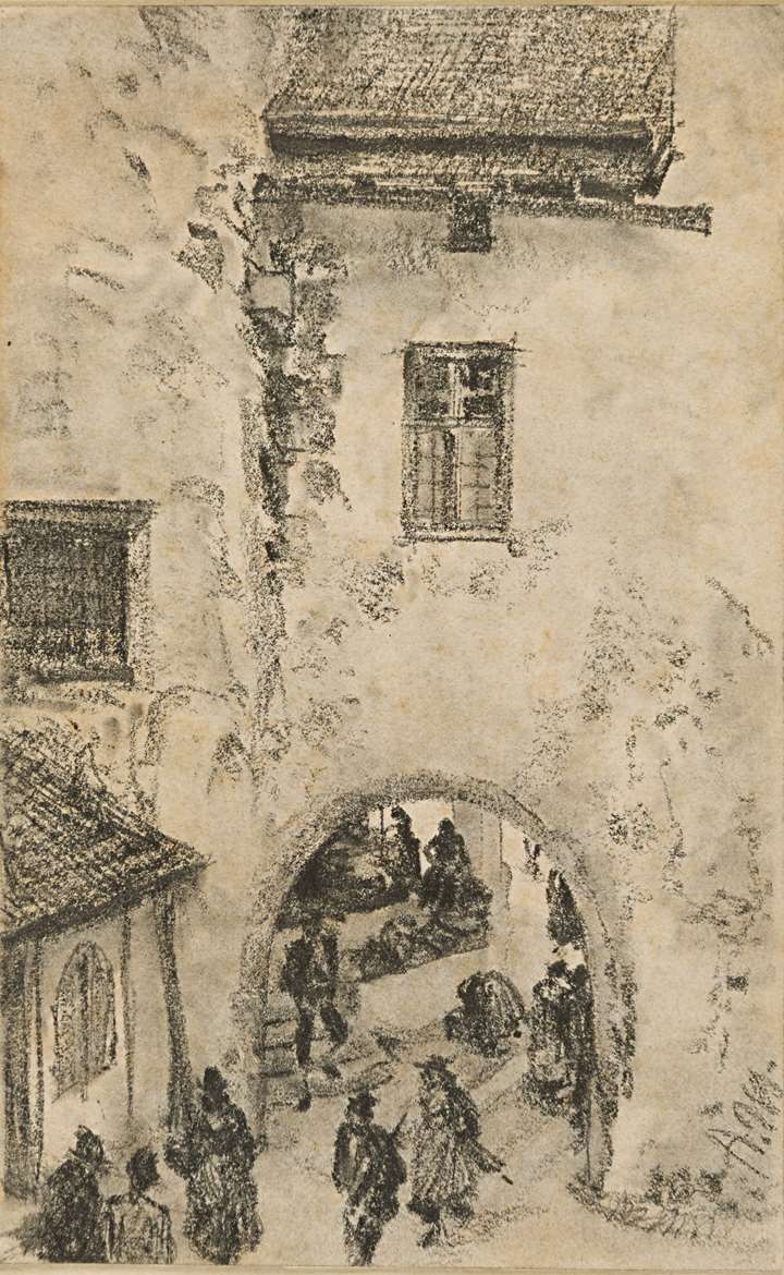 The Porta San Michele in Bressanone